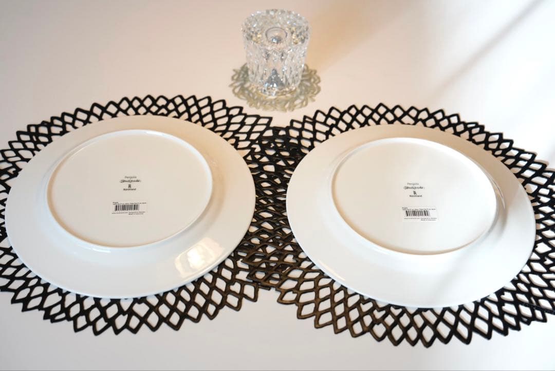 【新品未使用】ロールストランド ペルゴラ プレート 27cm 2枚組