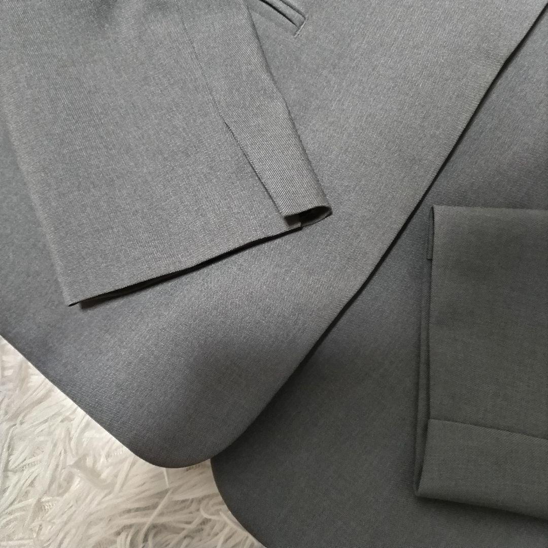 現行タグ　PLST プラステ　ノーカラーセットアップ　パンツ　ウォッシャブル