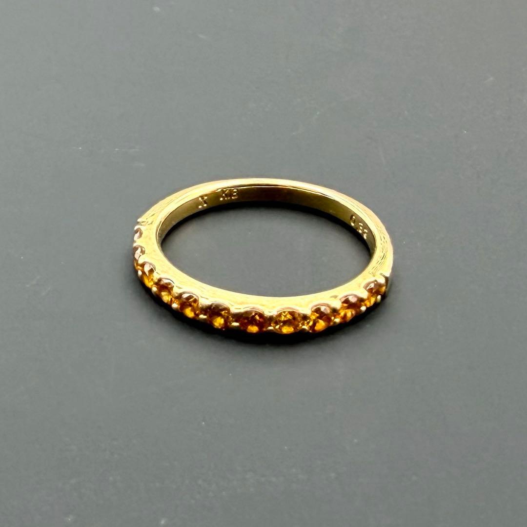 週末限定価格【BIZOUX】アーガイル産ダイヤモンド K18リング エマ 5号