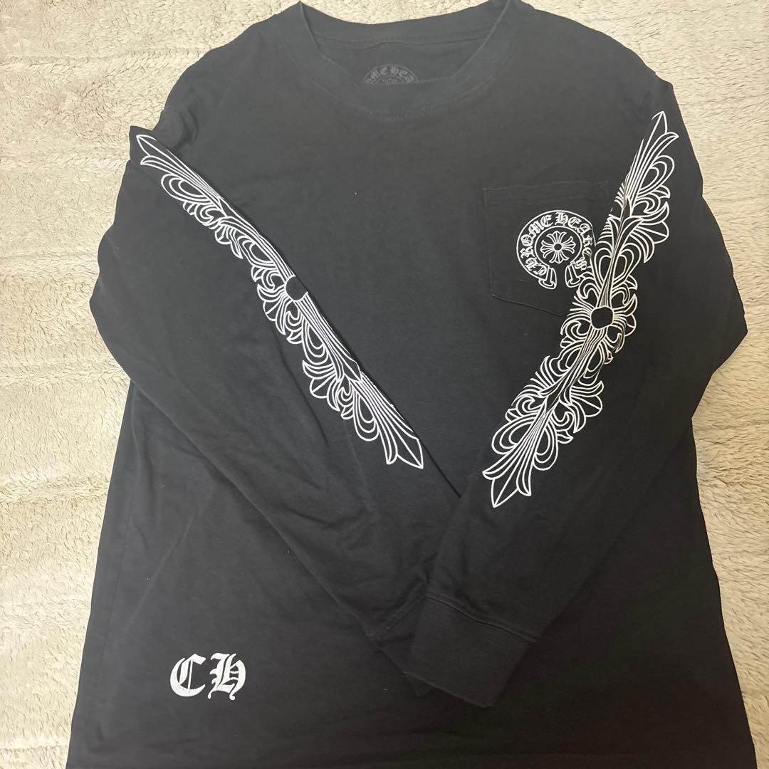 Chrome Hearts ブラック ロングスリーブ