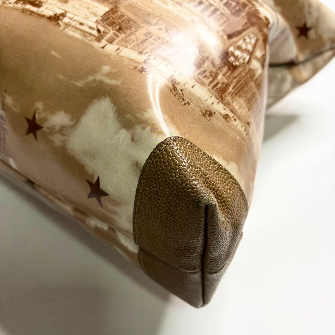 JEAN PAUL GAULTIER ゴルチエ ランドマーク柄 トートバッグ