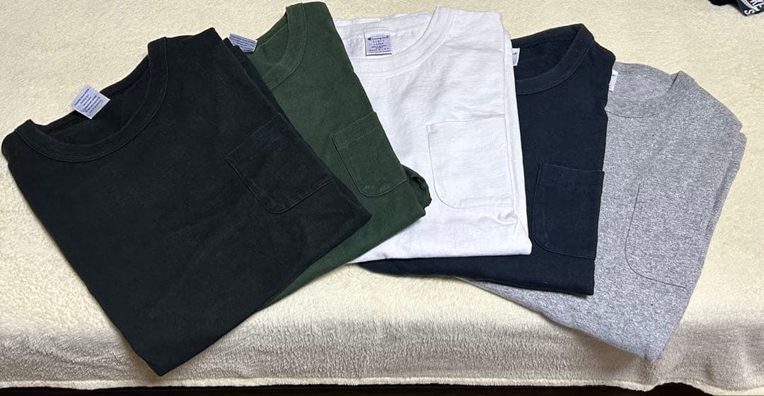 champion ( チャンピオン ) T1011 ロング長袖　usa５枚セット