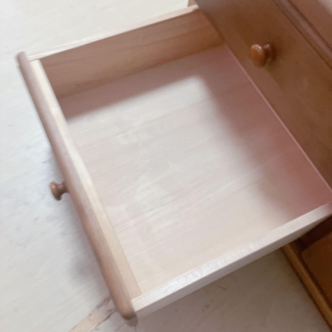 karimoku カリモク　チェスト　木製　天然木　サイドチェスト　箪笥　4引出