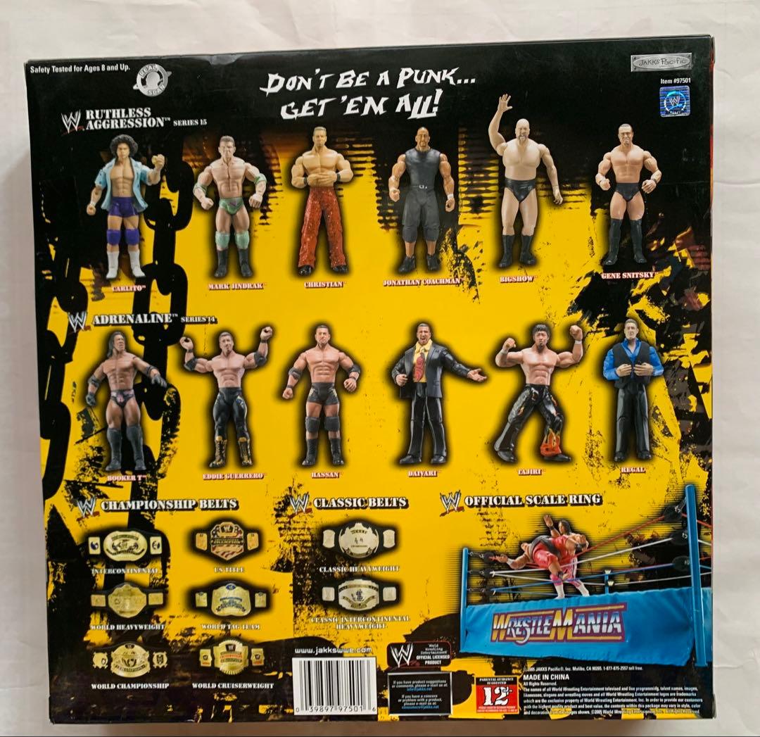 WWE ケンゾー・スズキ vs ルネ・デュプリー フィギュアセット