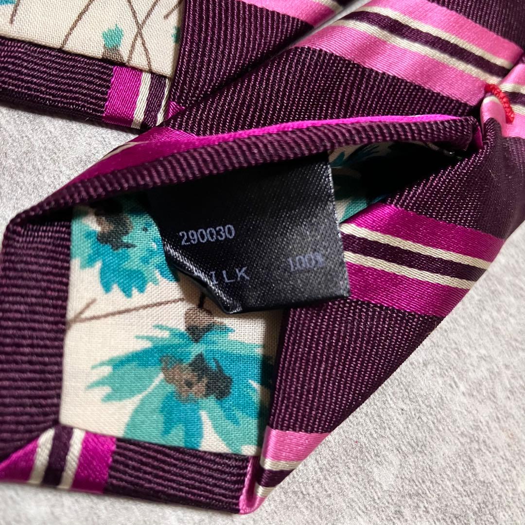 未使用に近い　ポールスミス　ネクタイ　レジメンタル　ストライプ　日本製　シルク