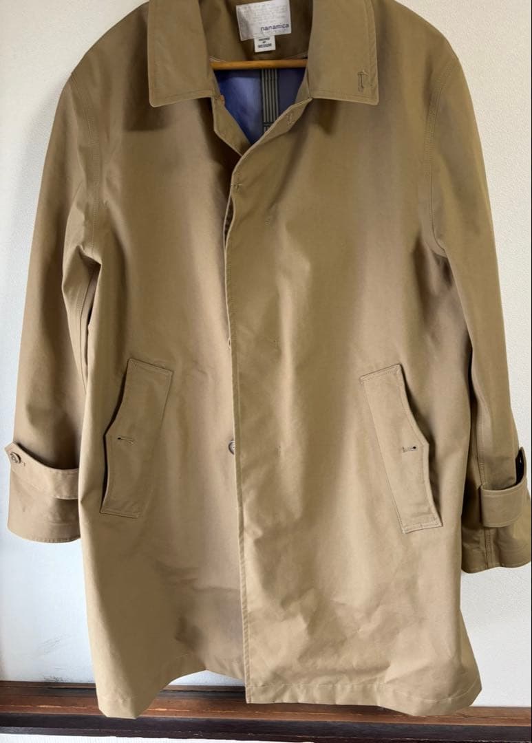 nanamica GORE-TEX ベージュ ステンカラーコート M