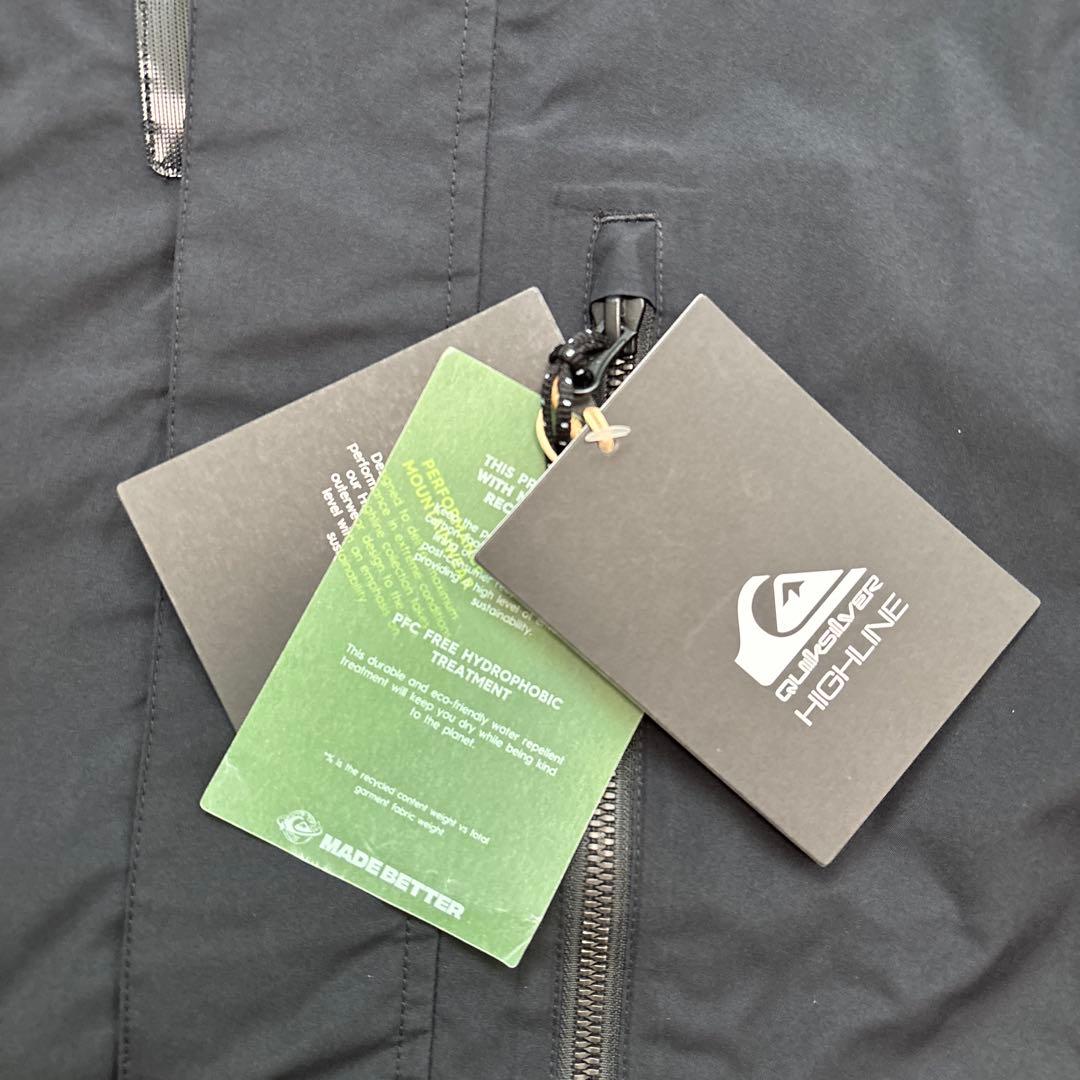 【新品】 QUIKSILVER クイックシルバー GORE-TEX スノボ　黒