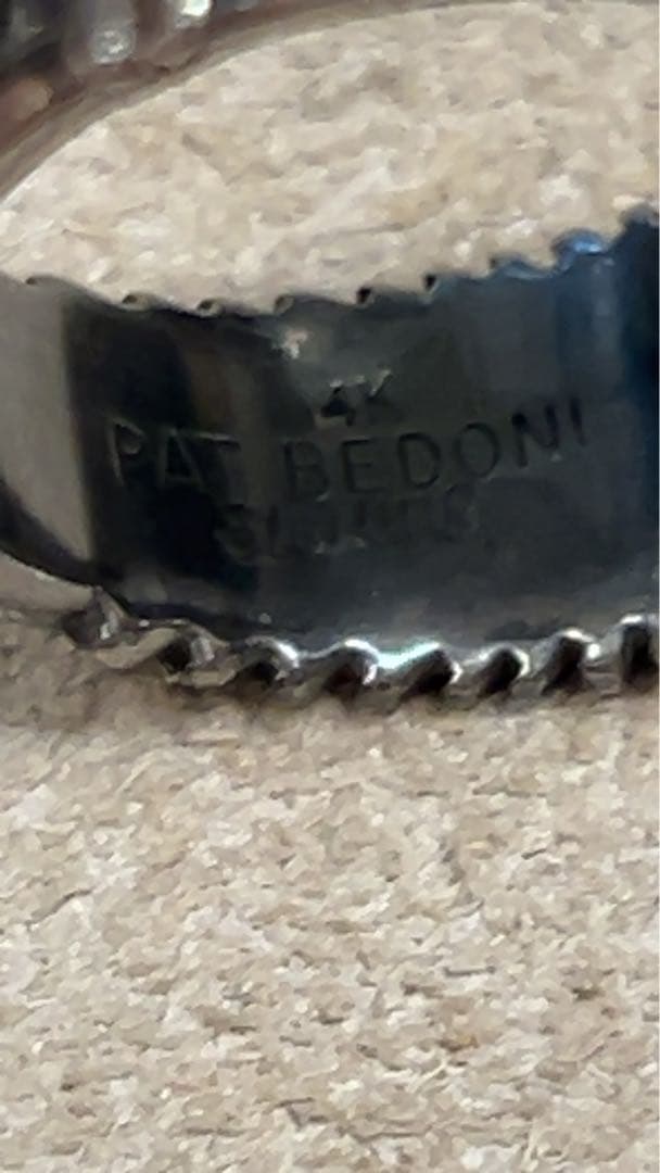 三日月パットベドニー K14 サンバースト リング 18号