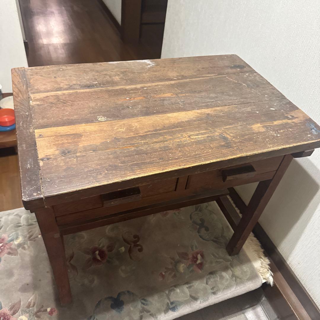 アンティーク勉強机 昭和レトロ