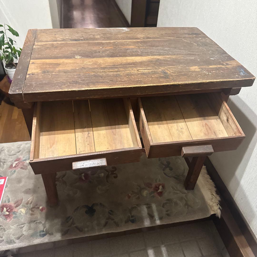 アンティーク勉強机 昭和レトロ