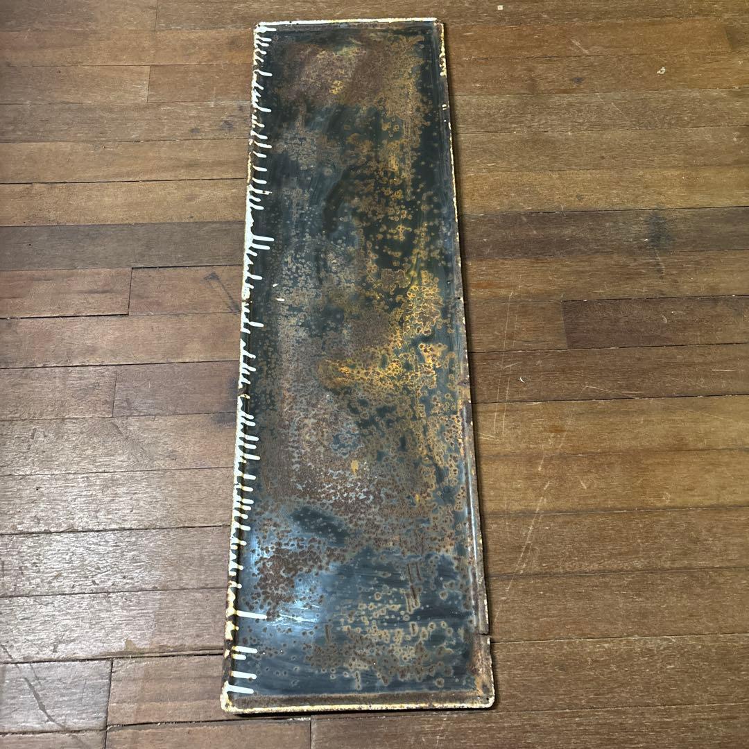 昭和レトロ　ホーロー看板　レトロ看板　筑前屋　カネチ