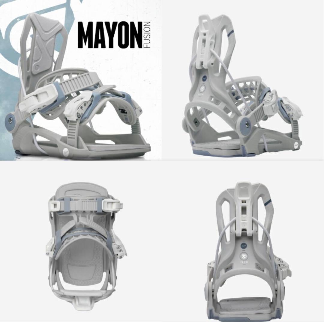 FLOWスノーボード ビンディング MAYON FUSION レディースM