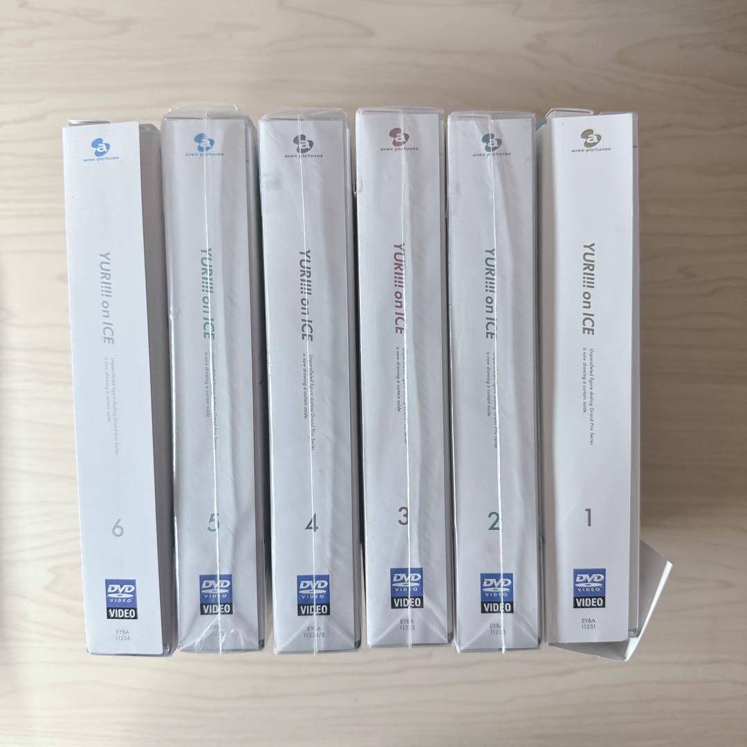 ユーリ!!! on ICE DVD 全巻 初回限定盤
