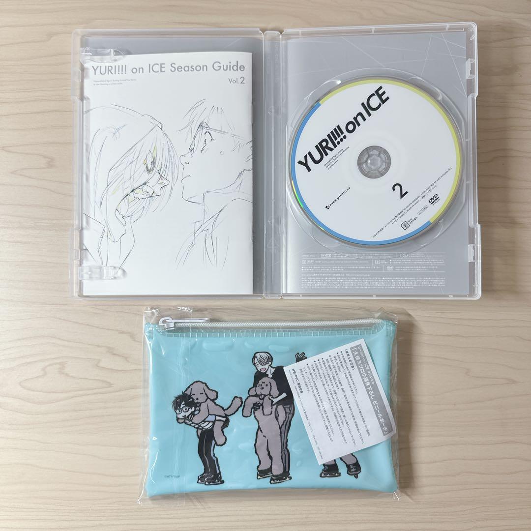 ユーリ!!! on ICE DVD 全巻 初回限定盤