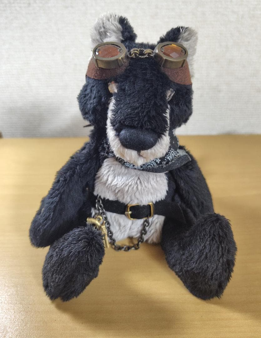 Jam or Pains. RiDERS 狼 ゴーグル ぬいぐるみ