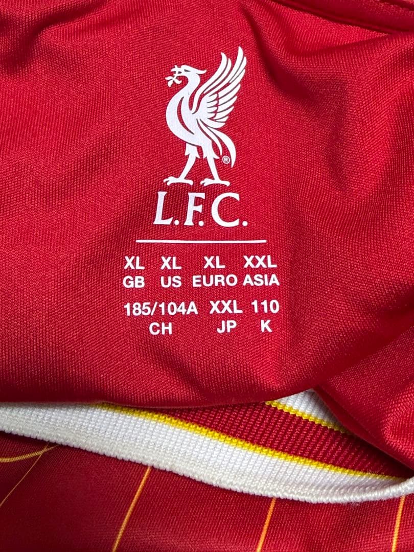 リバプールFC McAllister 10 来日記念 筆文字ユニフォーム XXL