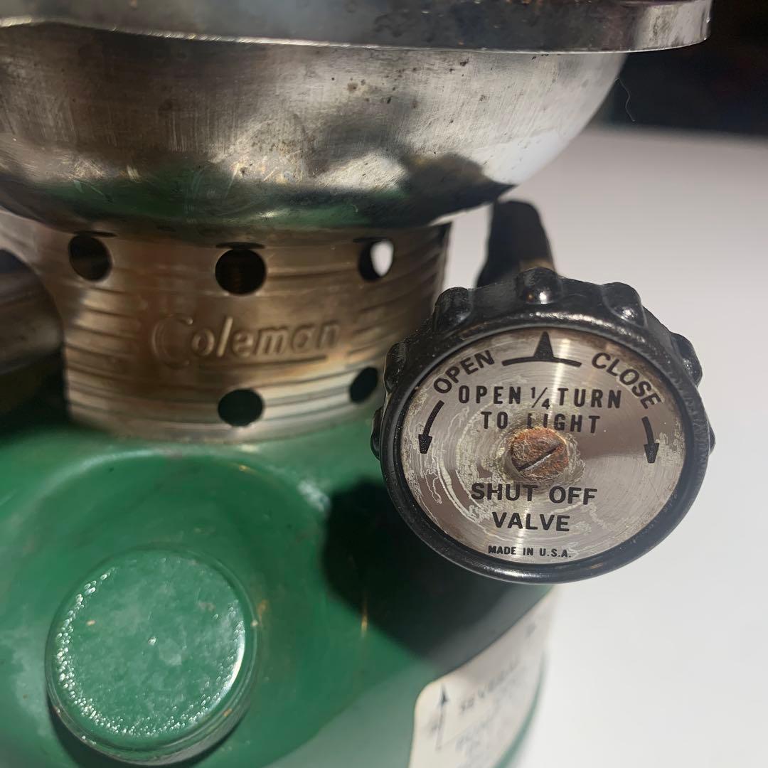 コールマン 502 シングルバーナー 1979 2月 動作OK