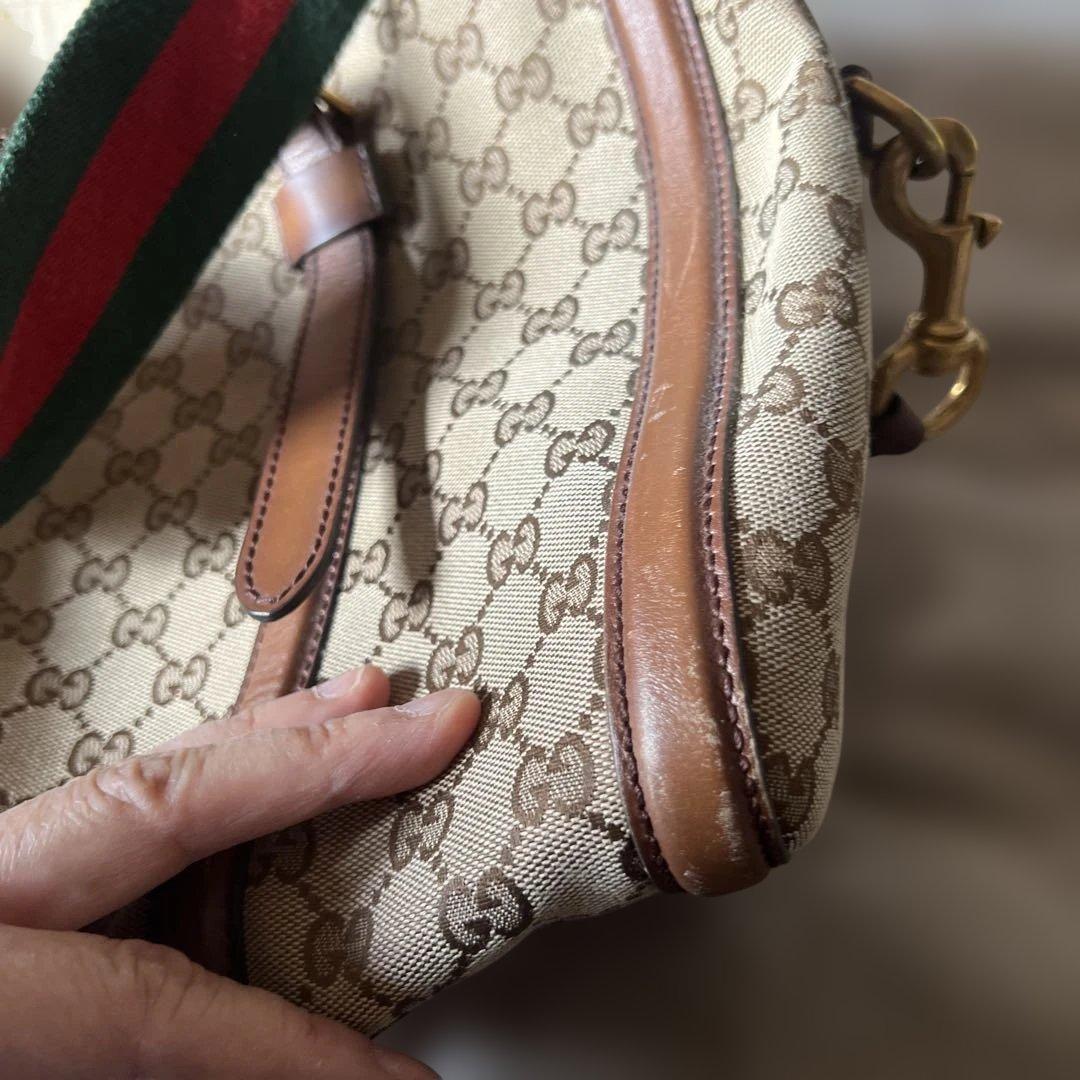 Gucci GGパターン ボストンバッグ