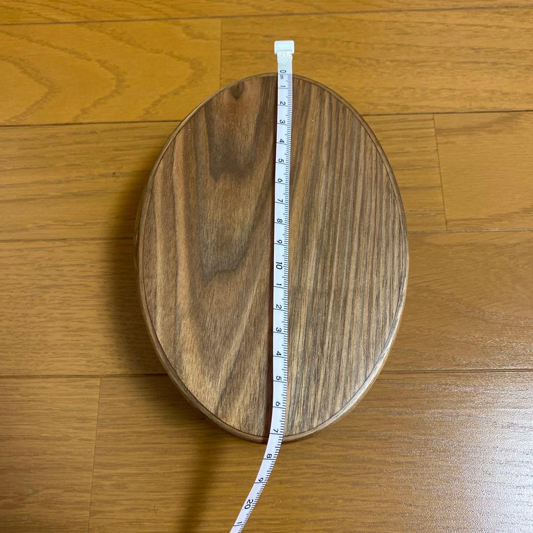 木製楕円形収納ボックス 狐崎ゆうこさんお弁当箱