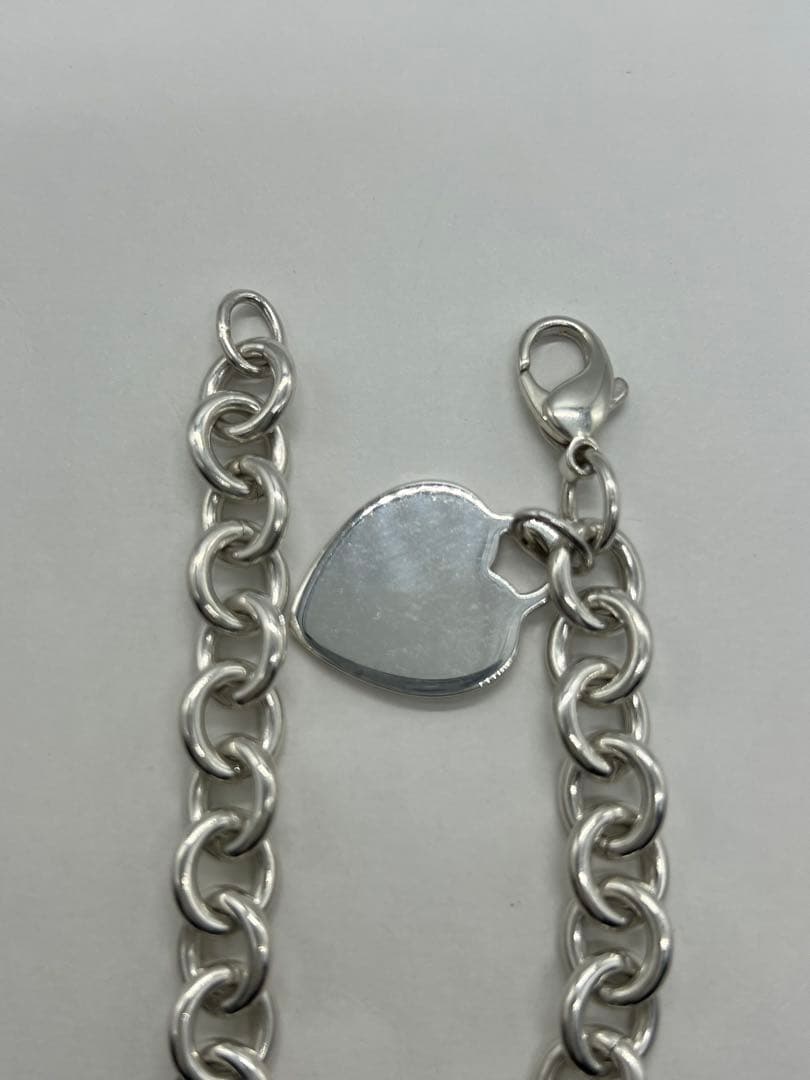 ティファニー TIFFANY&CO ハートタグ チェーン ブレスレット SV