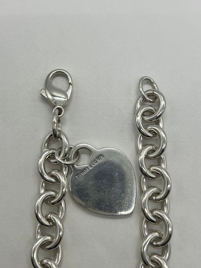 ティファニー TIFFANY&CO ハートタグ チェーン ブレスレット SV
