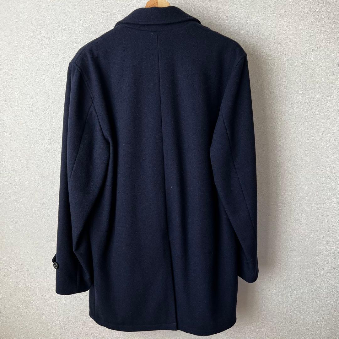BLUE BLUE ステンカラーウールコート