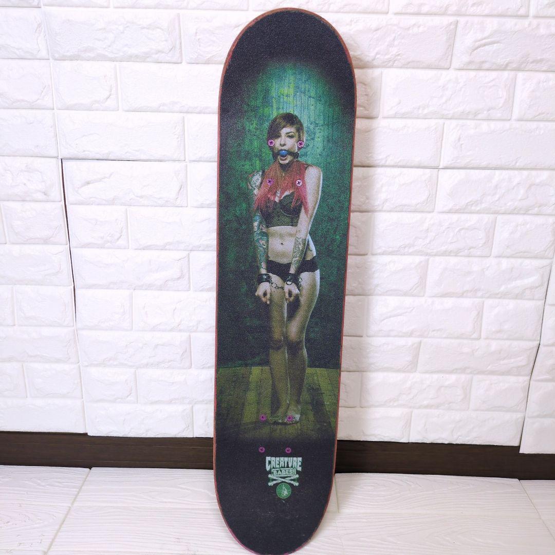 スケボーコンプリート　クリーチャー　デッキテープ付　グラフィック　ベンチャー