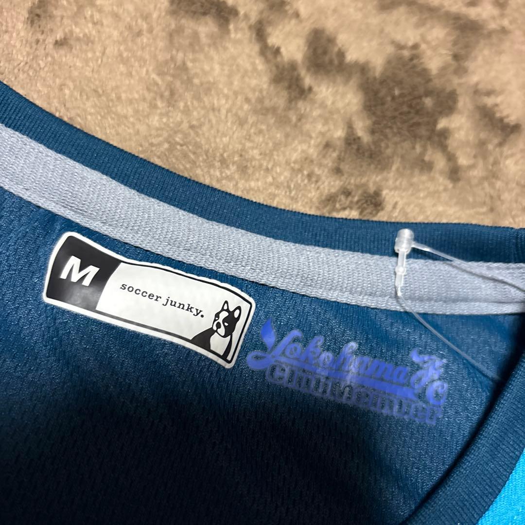 【未使用】横浜FC 三浦知良 2015 ホームユニフォーム サッカージャンキー