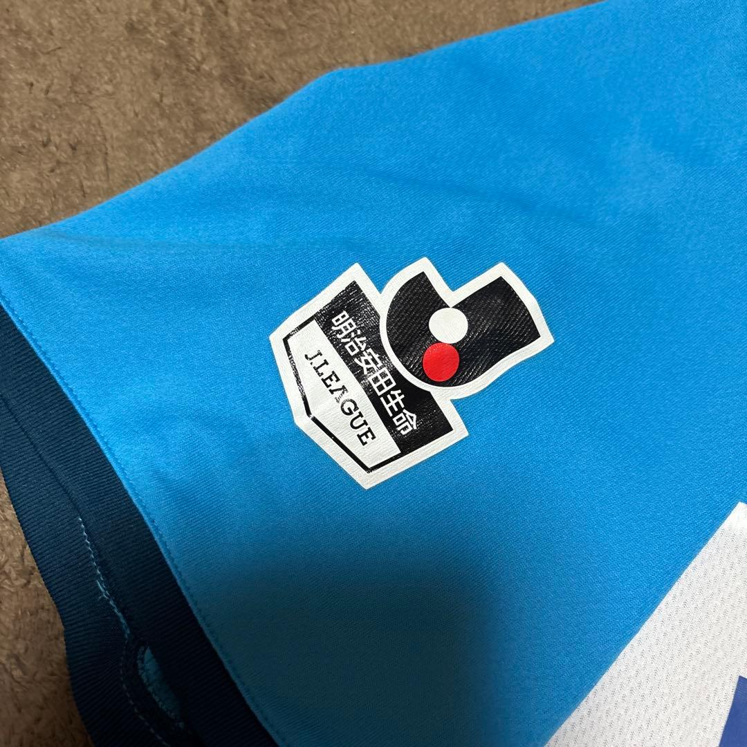 【未使用】横浜FC 三浦知良 2015 ホームユニフォーム サッカージャンキー