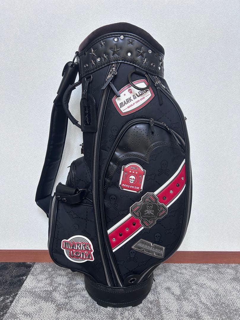 購入前にコメント必須 MARK & LONA キャディバッグ ゴルフバック