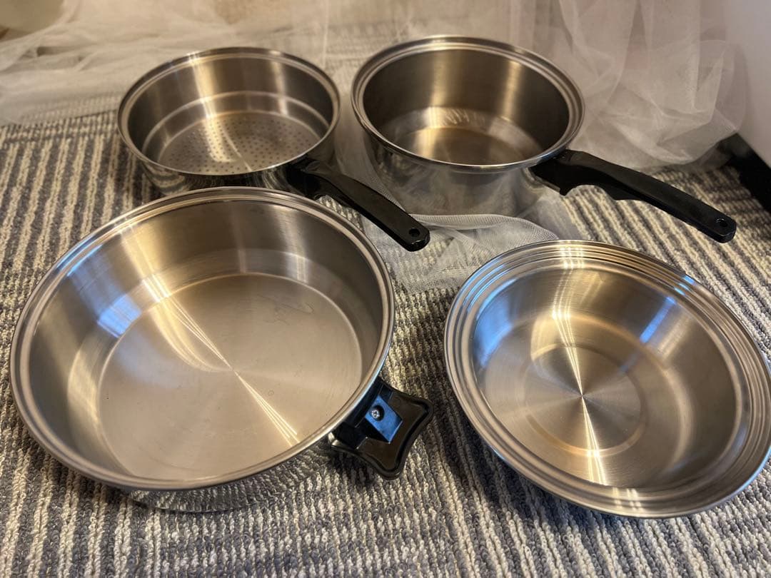 インコア　INKORステンレス鍋・蒸し器