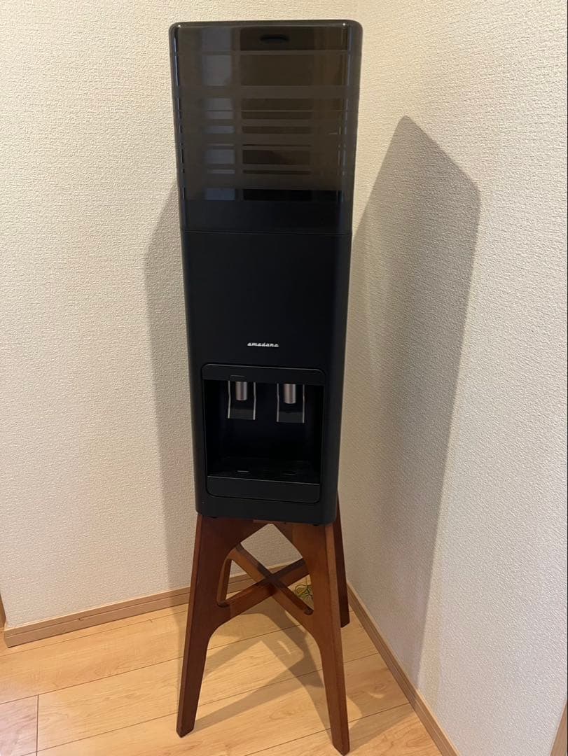 本日限定お値引き‼️amadana ウォーターサーバー ブラック スタンドタイプ