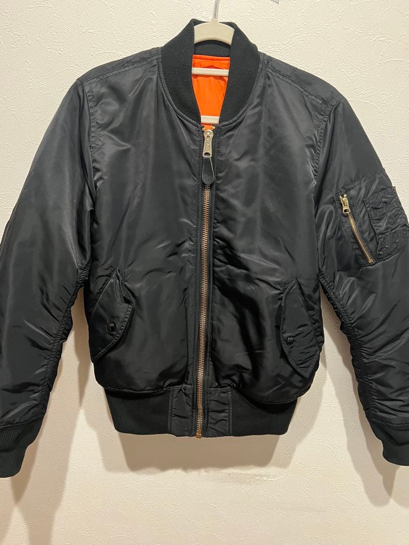 Alpha MA-1 フライトジャケット ブラック