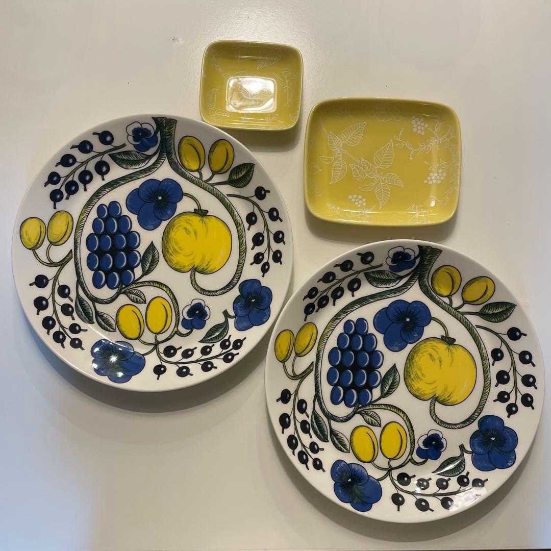 パラティッシ21cm + scope Artek FINプレートセット