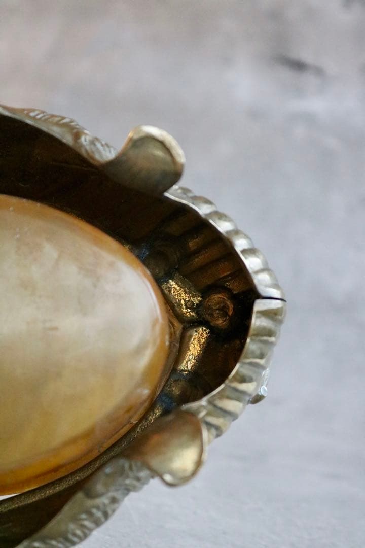 真鍮製 ロココ調 アンティーク ジャルニディエール プランターポット