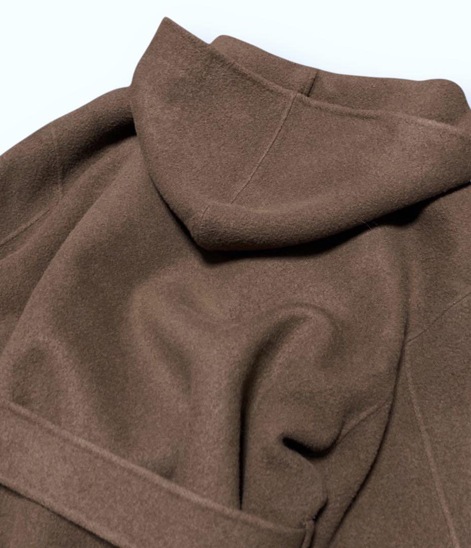 ADAM ET ROPÉ アダムエロぺ リバーコート ロング カシミア ブレンド