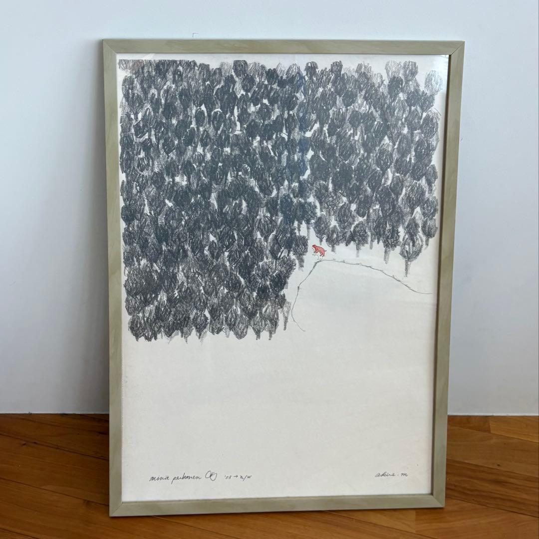 ミナペルホネン　mina perhonen　forest gateポスター