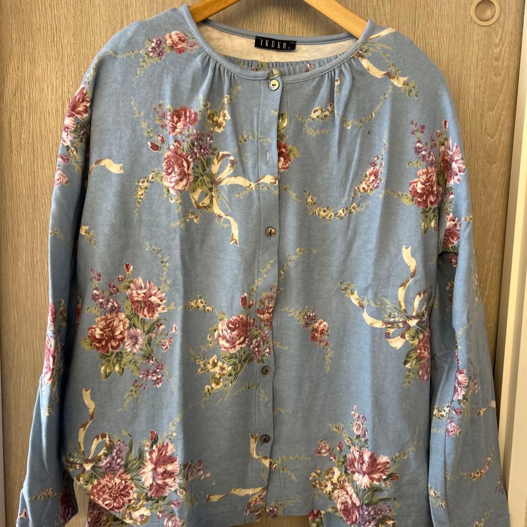 IKUKO フラワーセットアップ ブルー