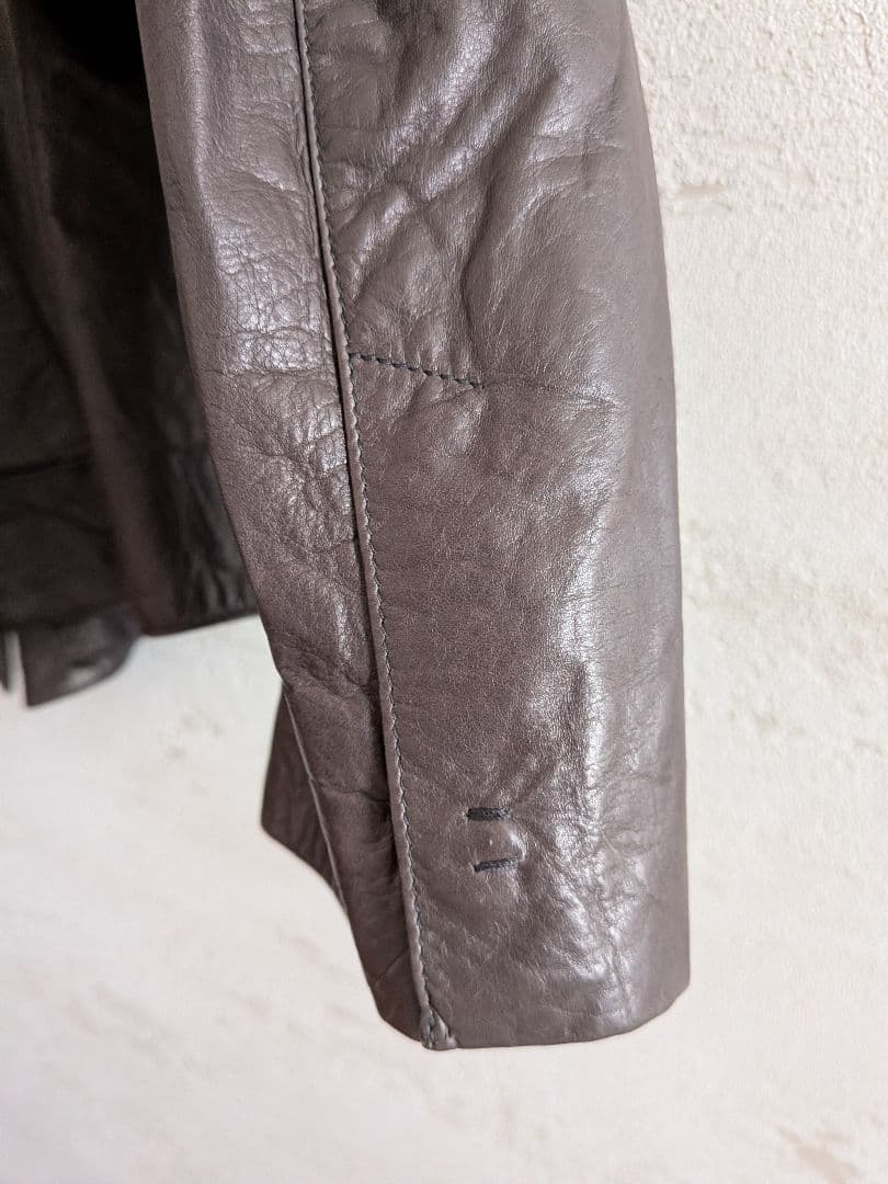 PRADA archive プラダ　レザージャケット　ショート丈　アーカイブ