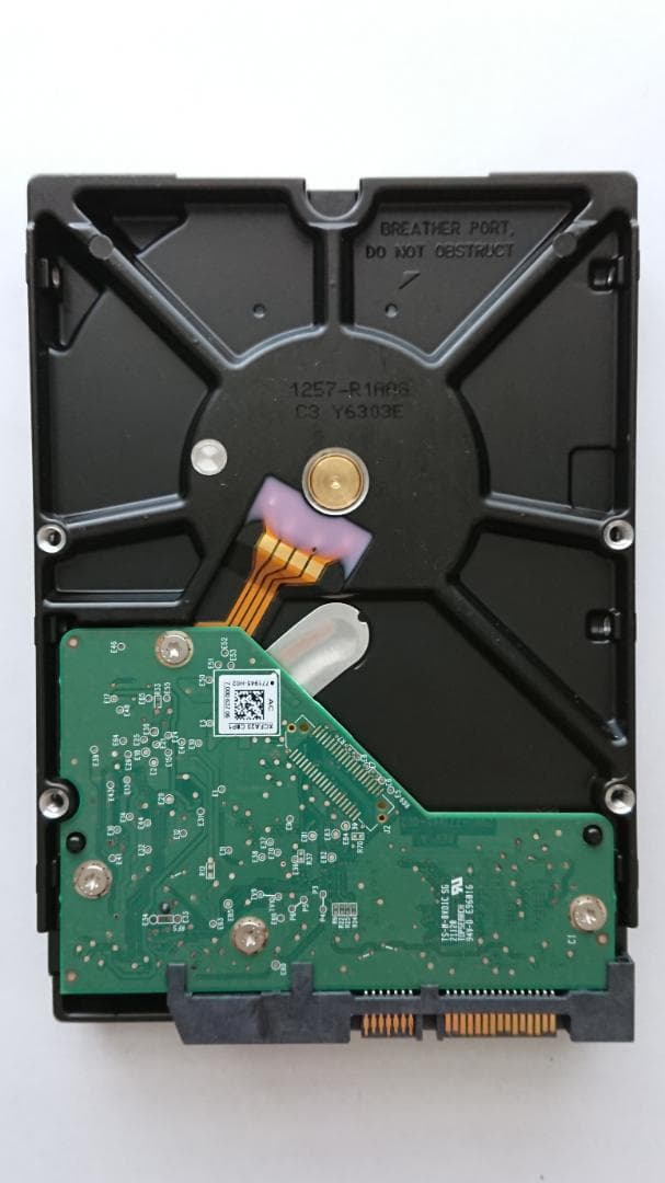 WD Blue 3TB HDD WD30EZRZ 動作確認済み