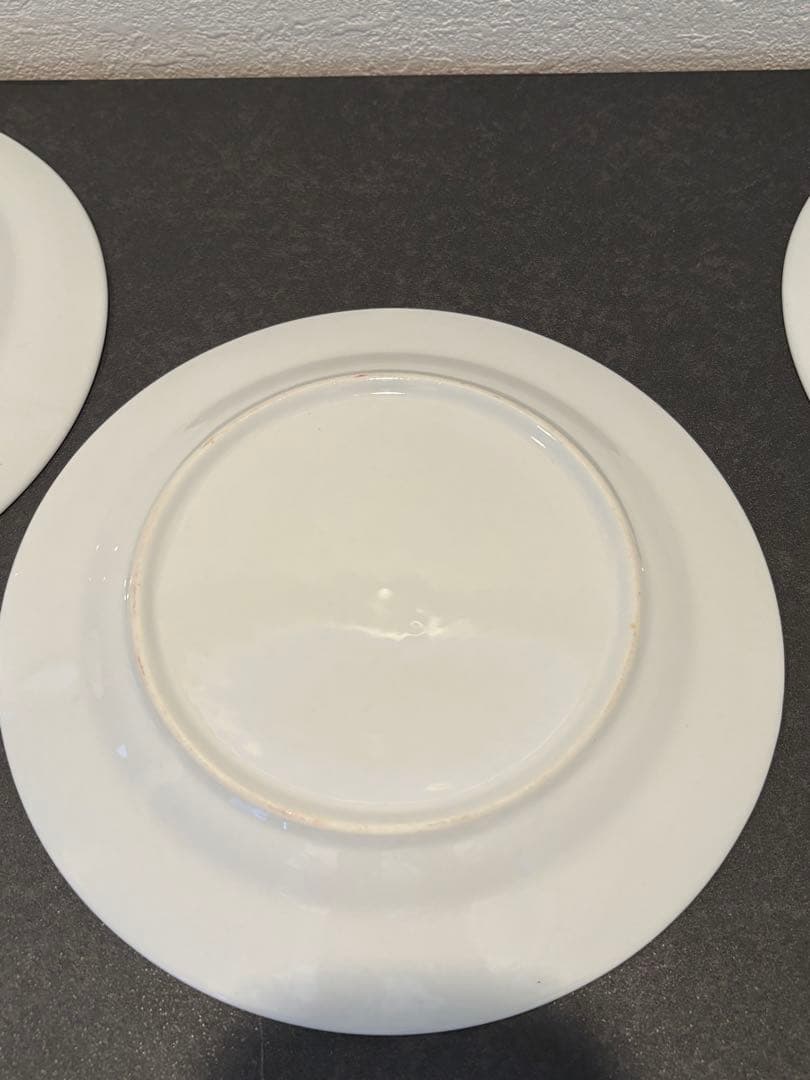 シノワズリプレート皿3枚セット　香港ペニンシュラ絵付け工房作品ヘレンド好きに