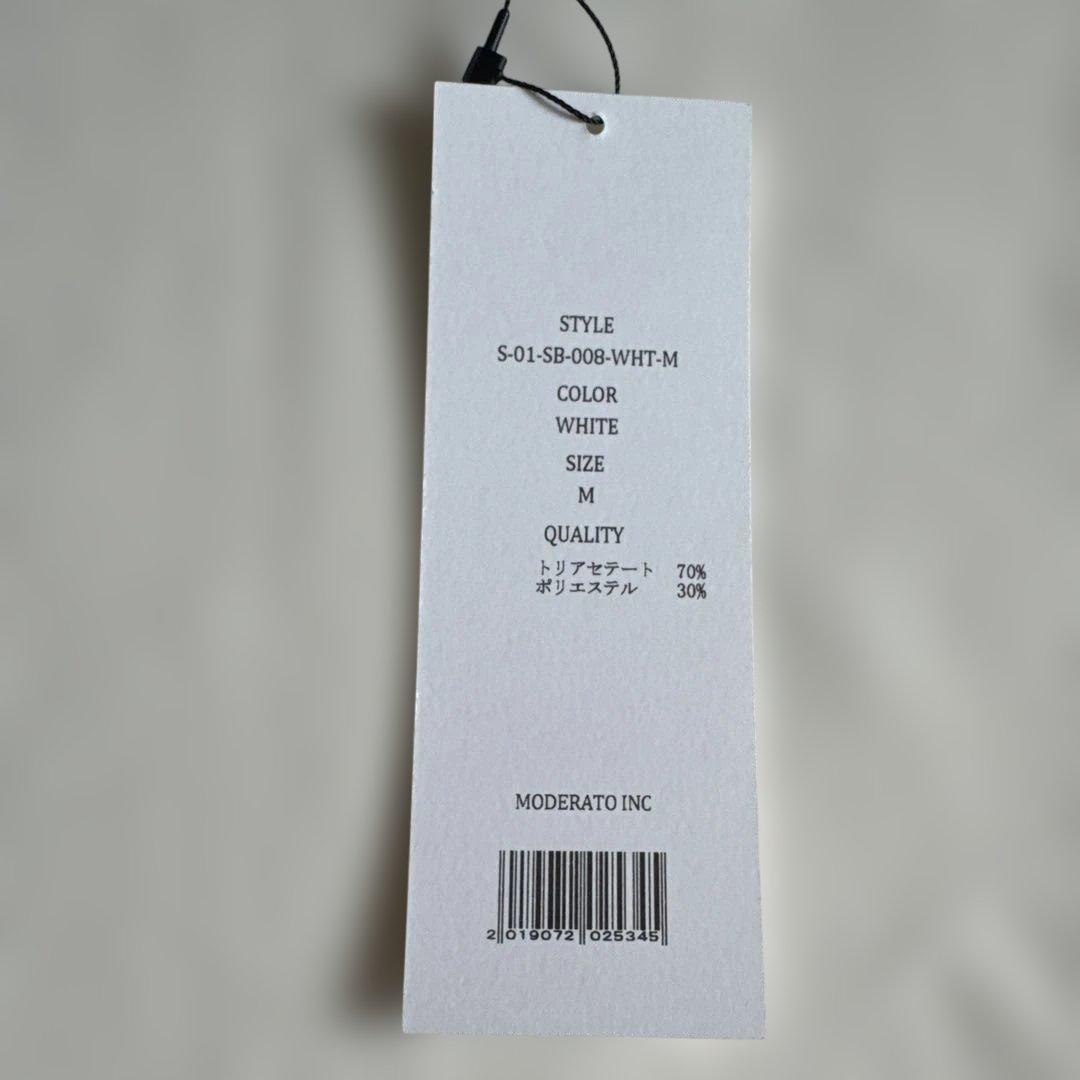 今期新品 SOEJU ショートスリーブコクーンブラウス 白 M