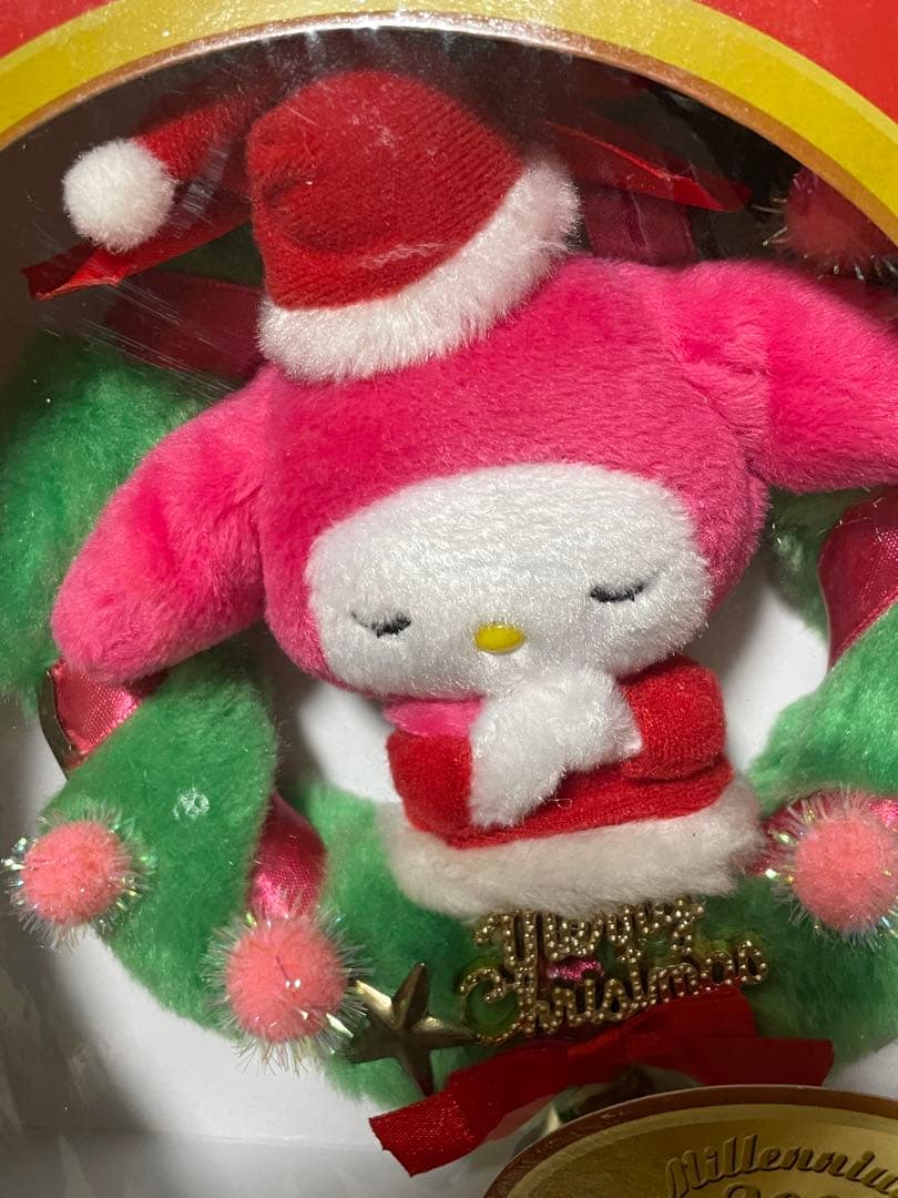 【レトロ】サンリオ　クリスマスリース　マイメロ ポムポムプリン レア