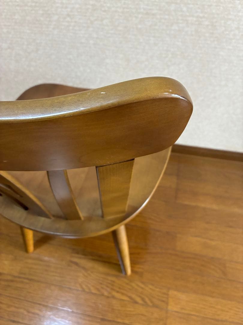 ②カリモク コロニアル ダイニングチェア 肘なし 回転なし　1脚