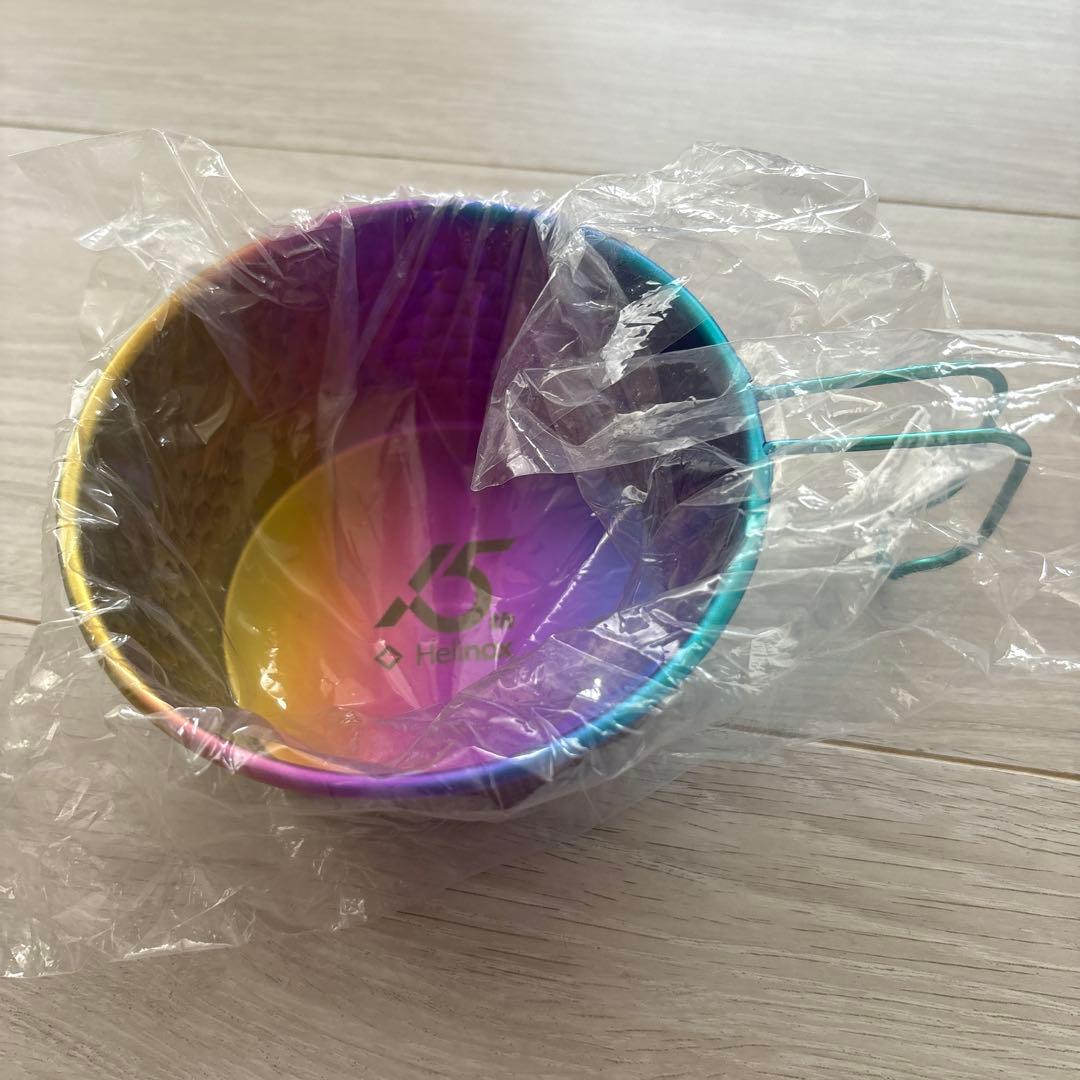 Helinox ヘリノックス　シェラカップ　15周年　限定品　レインボー