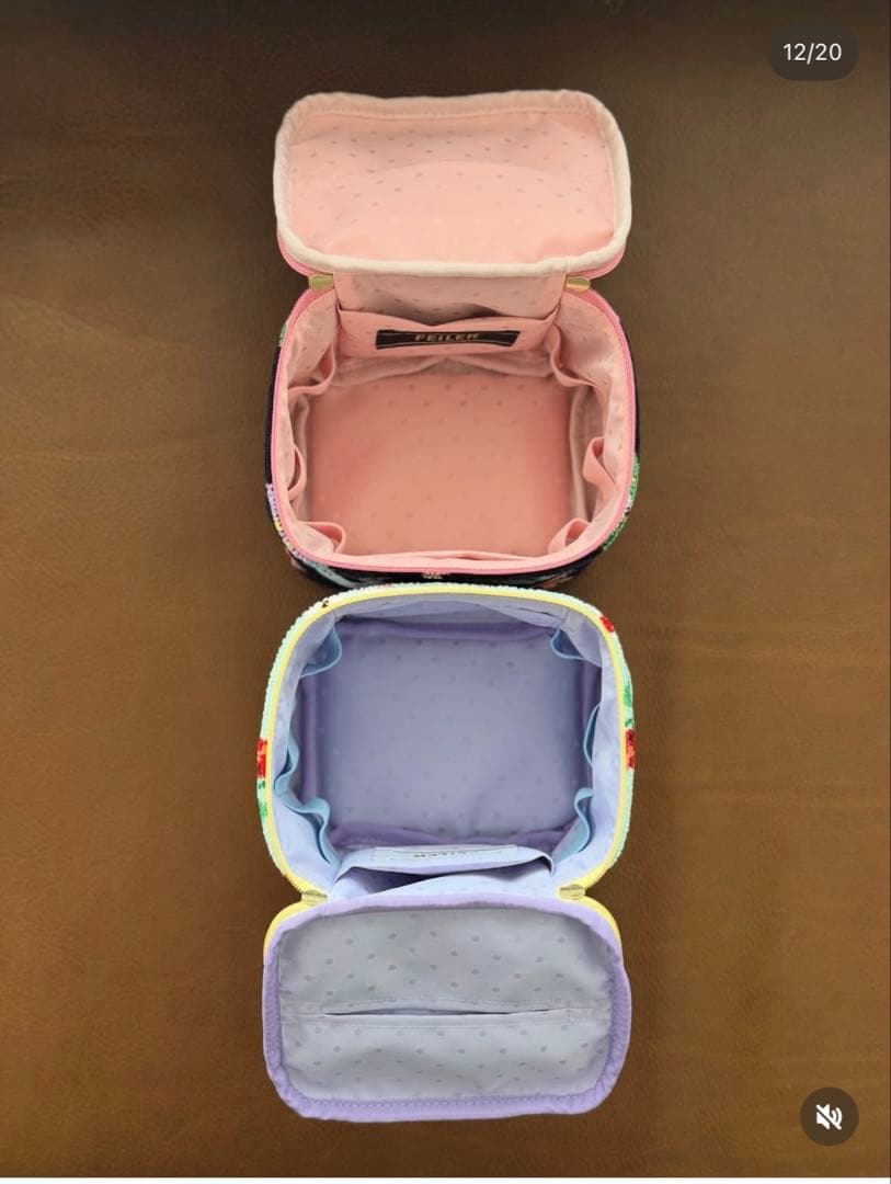 フェイラー　神崎恵さん　ファンキーフォーチュン　バニティポーチ　ネイビー