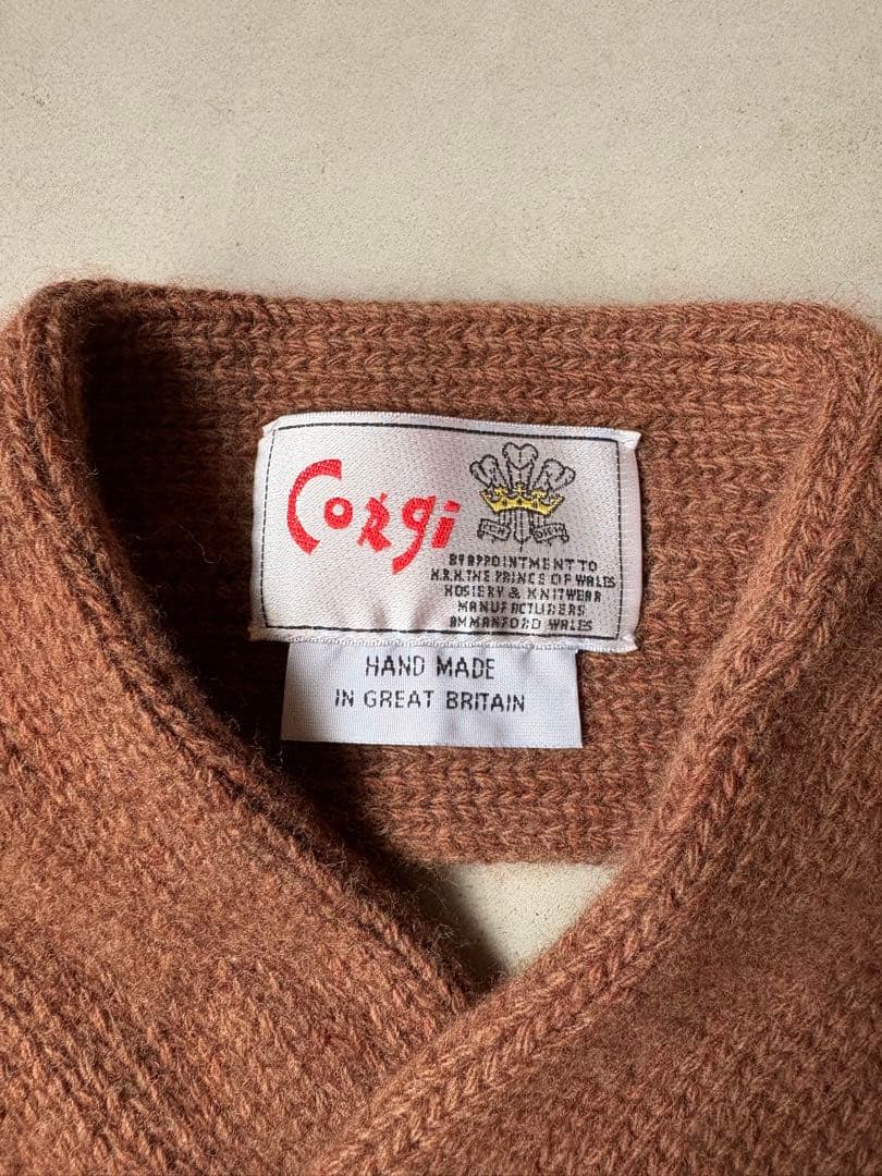 Corgi ウールマフラー ボタン付き 未使用品
