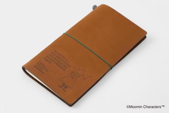 【新品未開封品】トラベラーズノート限定 MOOMIN スナフキン（キャメル）