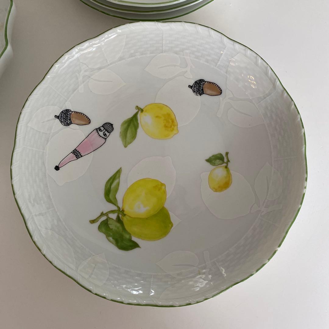 7／25まで限定大 Sale❗️ ジノリ ✖️ミナペルホネン　コラボお皿セット