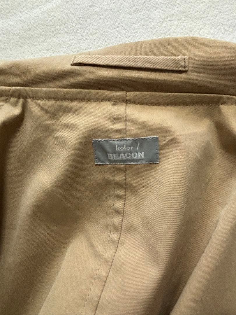 kolor BEACON 素材コンビ トレンチコート 2019ss